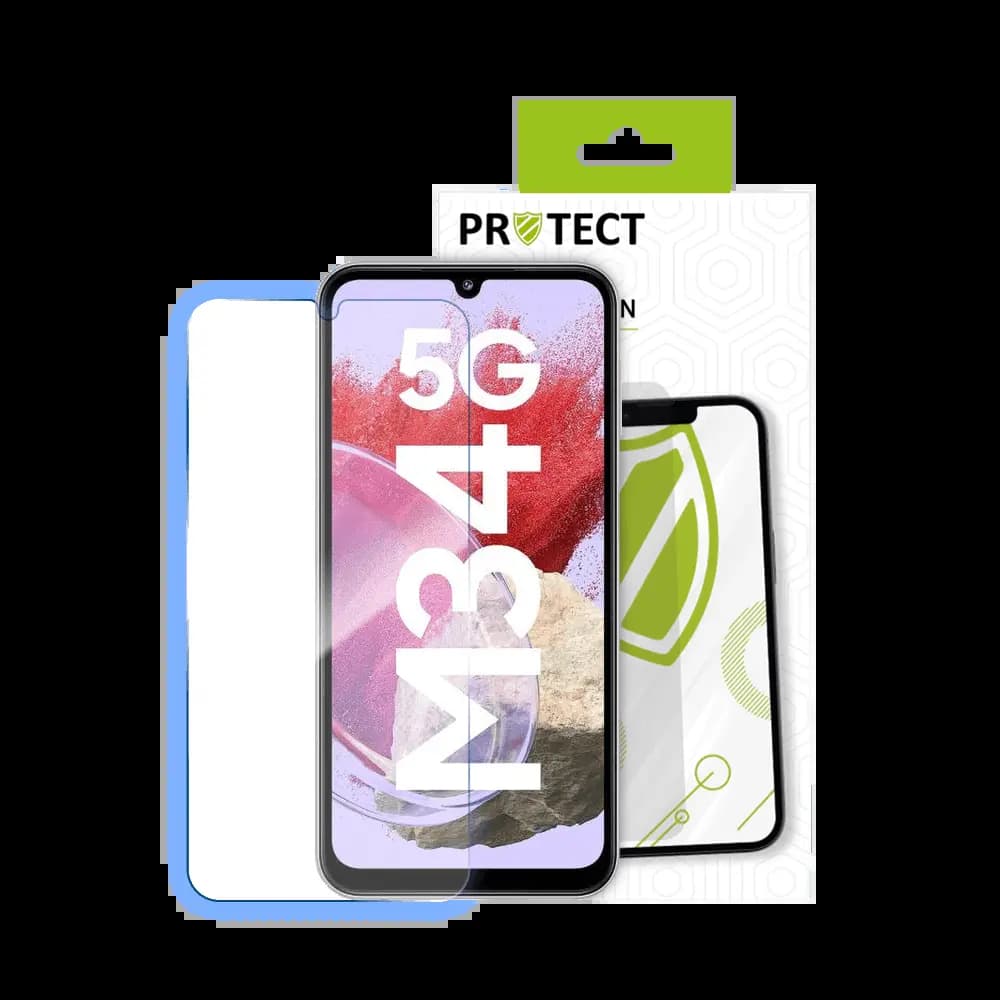 Verre trempé 9H – protection écran Samsung Galaxy M34 5G – PROTECT Transparent - Vue 16