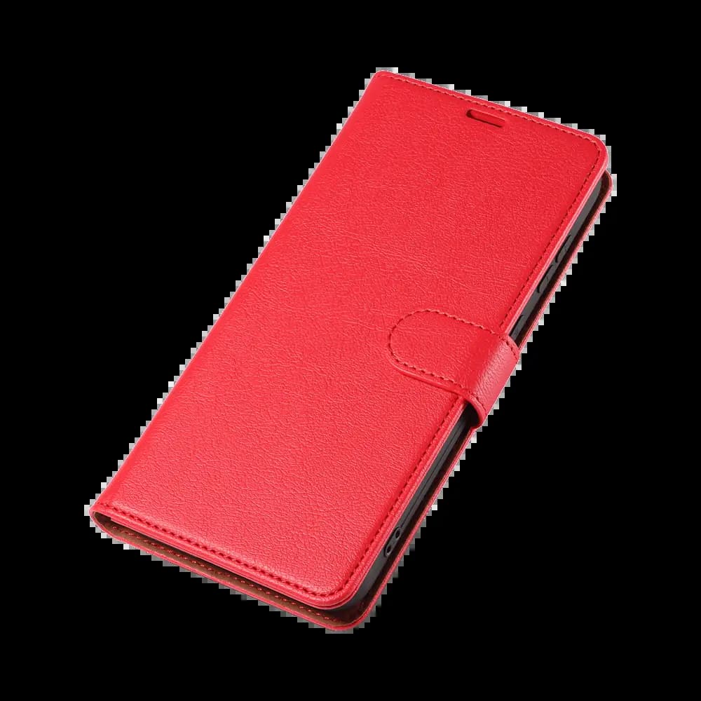 Housse folio anti-RFID Samsung Galaxy S25 FE – PROTECT IP011 Rouge - Vue 48
