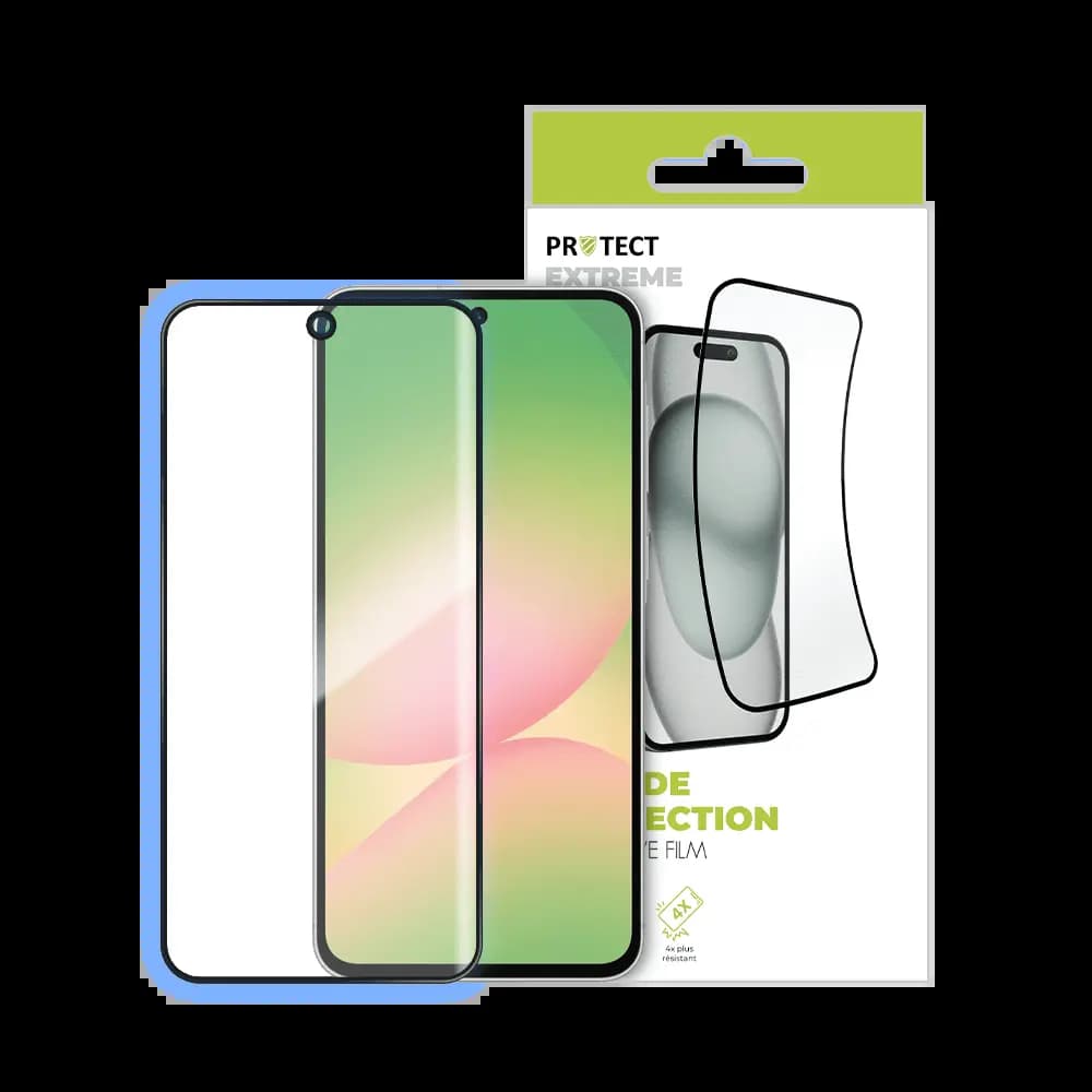 Film de protection extrême 7H – Samsung Galaxy A57 5G – PROTECT Transparent - Vue 30