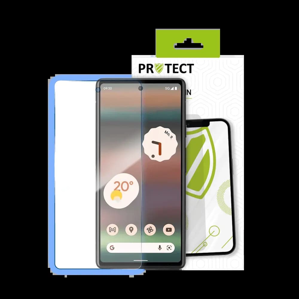 Verre trempé 9H – protection écran Google Pixel 6a – PROTECT Transparent - Vue 16