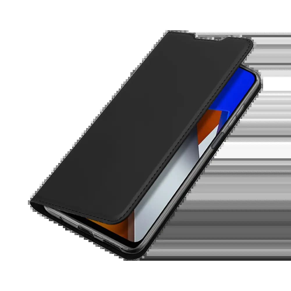 Housse folio Xiaomi Poco M4 Pro porte-carte – Dux Ducis Skin Pro Noir - Vue 5