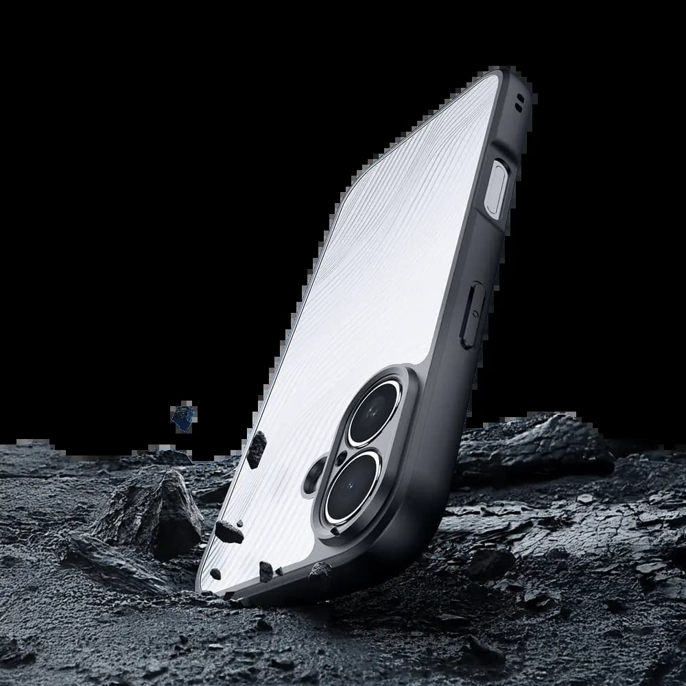 Coque anti-chocs finition mate – iPhone 17 – Dux Ducis Aimo Noir - Vue 24