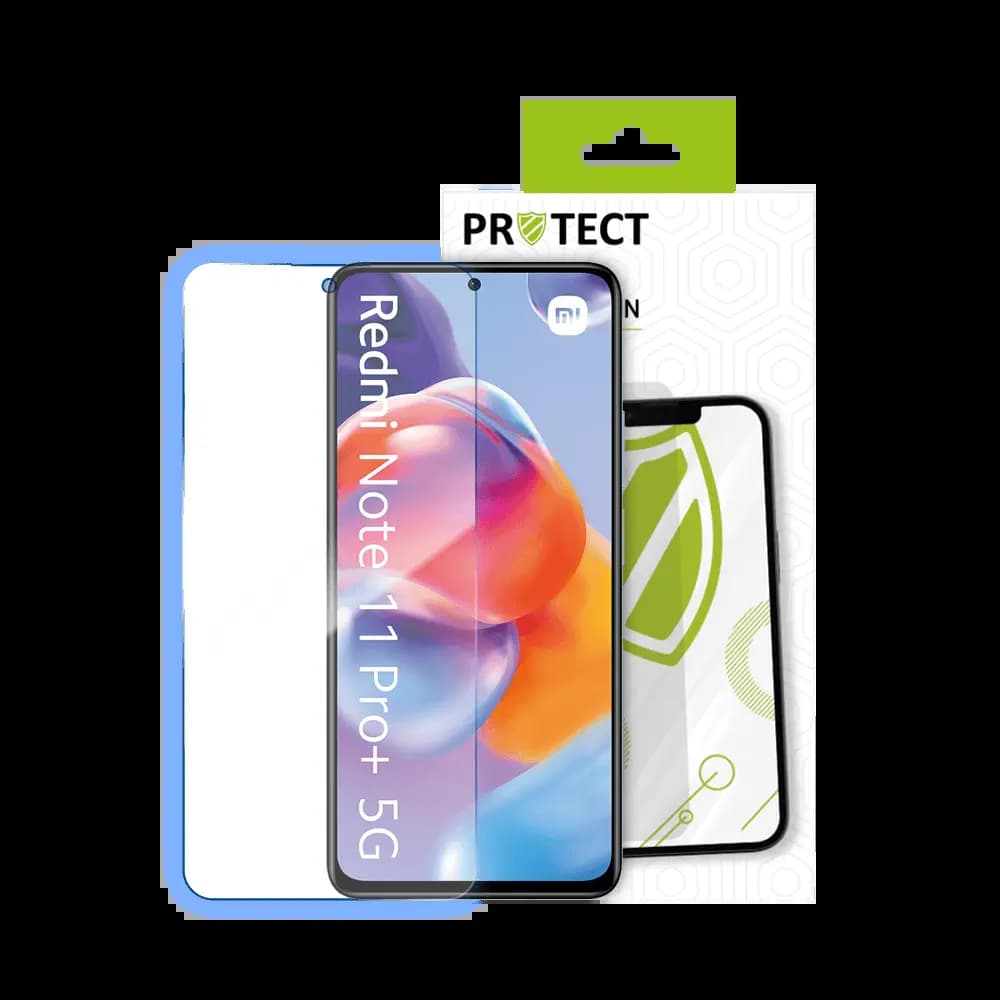 Verre trempé 9H – protection écran Xiaomi Redmi Note 11 Pro+ 5G – PROTECT Transparent - Vue 16