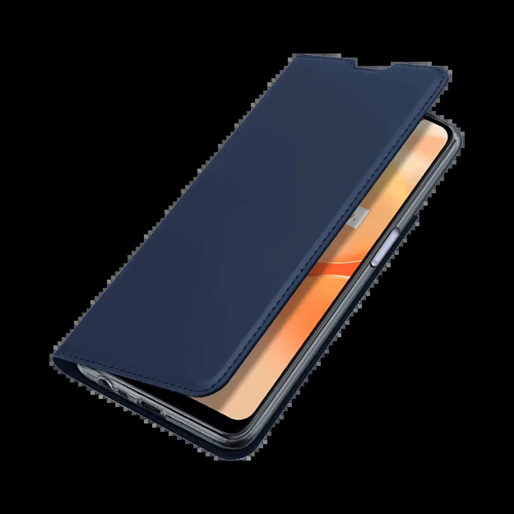 Housse folio Realme C31 porte-carte – Dux Ducis Skin Pro Bleu - Vue 5