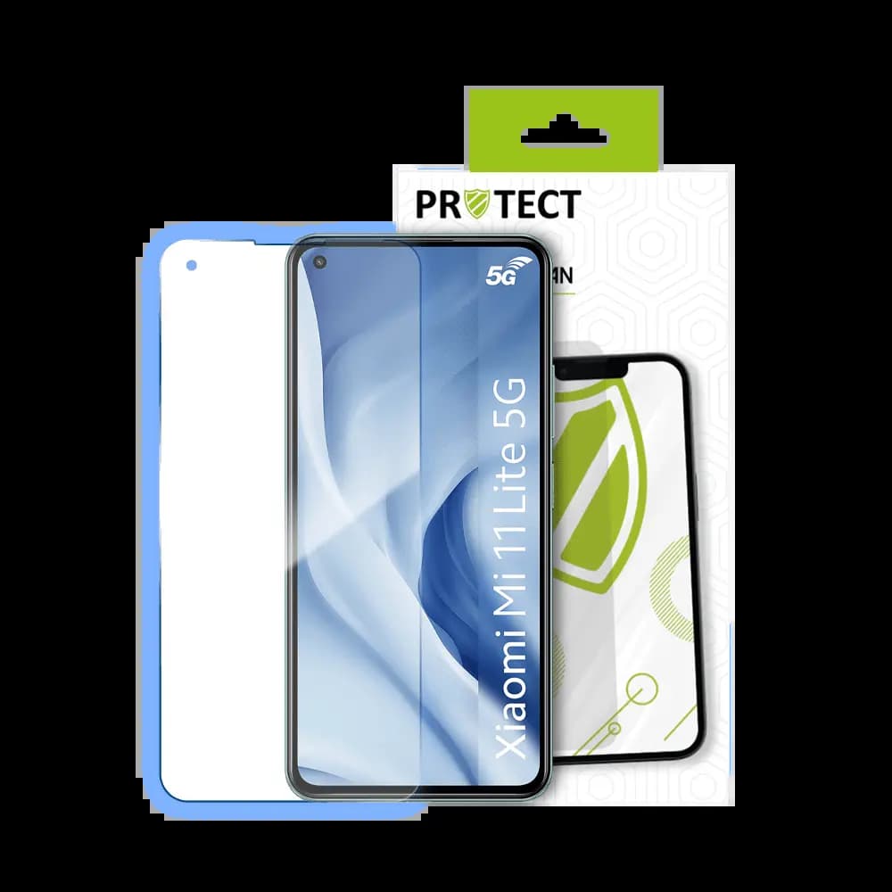 Verre trempé Xiaomi Mi 11 Lite 4G & 5G – protection écran 9H – PROTECT Transparent - Vue 16