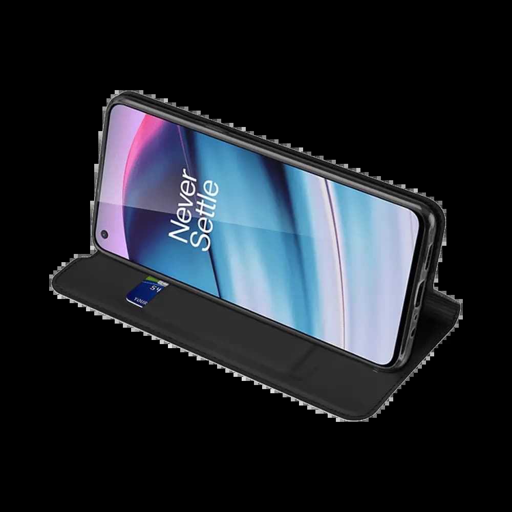 Housse folio OnePlus 9 Pro porte-carte – Dux Ducis Skin Pro Noir - Vue 16