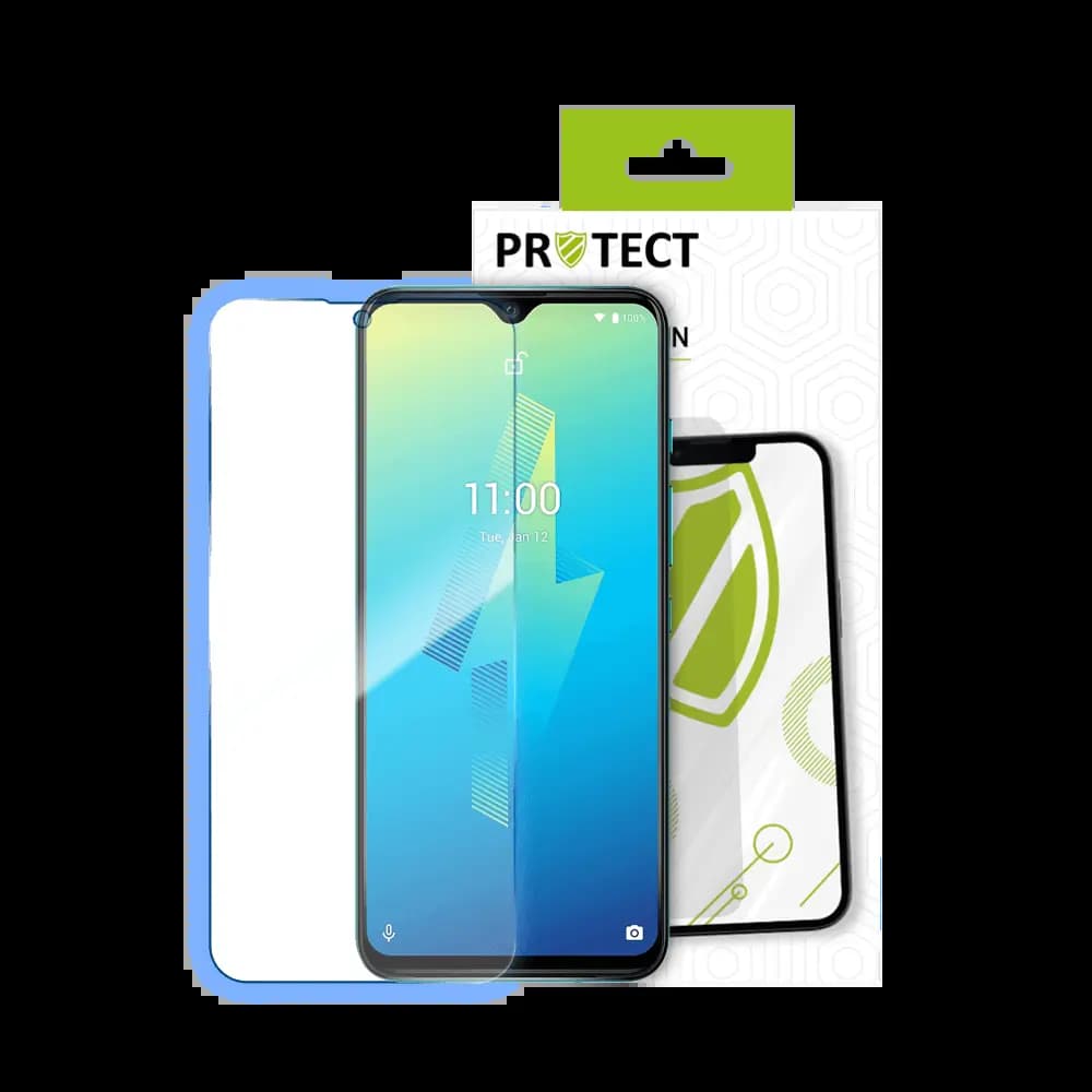 Verre trempé 9H – protection écran compatible Wiko Power U10 / U20 / U30 – PROTECT Transparent - Vue 16