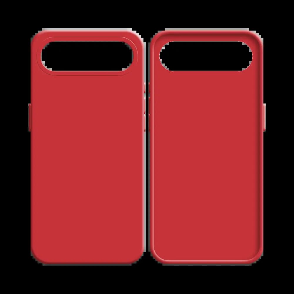 Coque silicone iPhone Air - Rouge - Vue 8