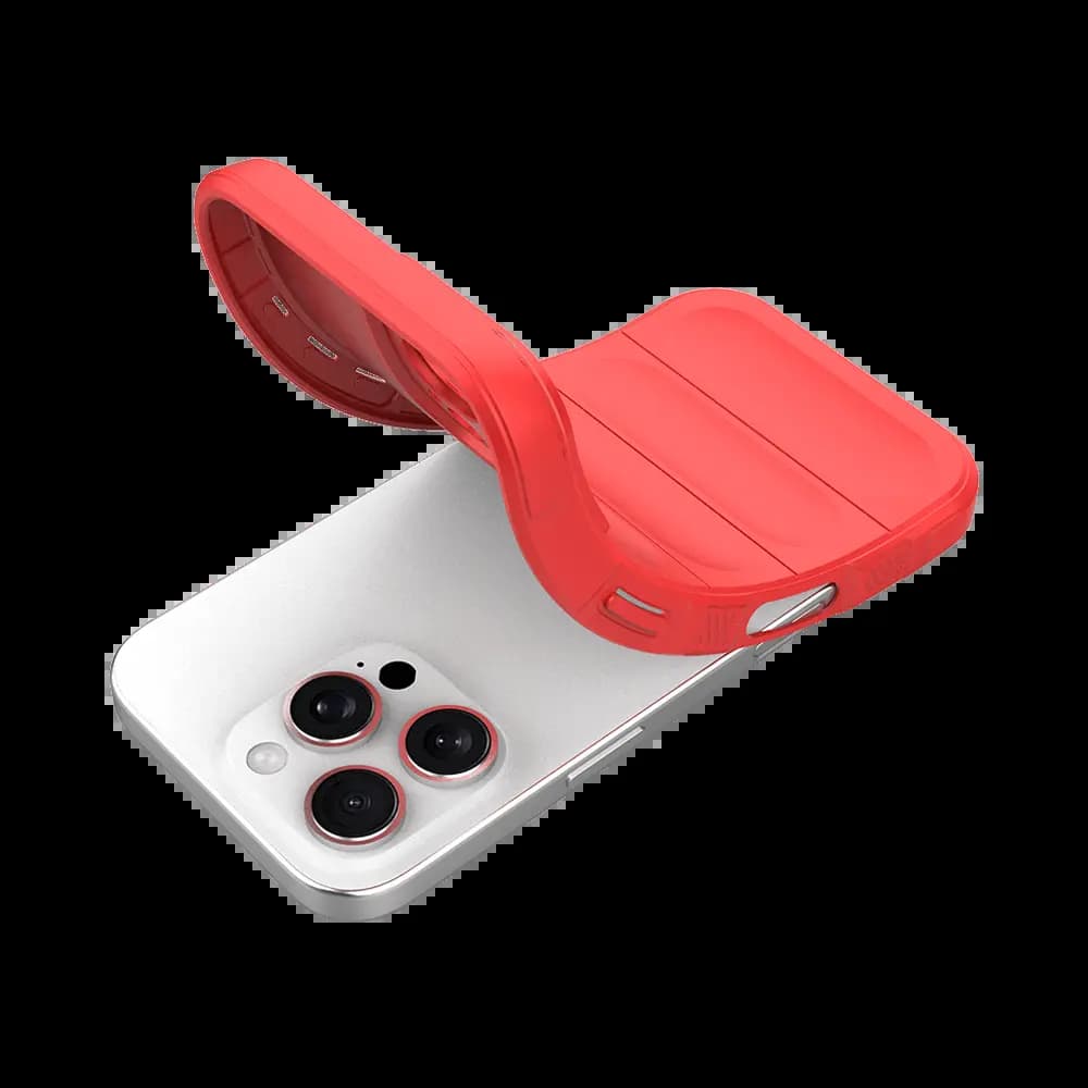 Coque de protection iPhone 16 Pro antichoc renforcée – PROTECT IX008 Rouge - Vue 5