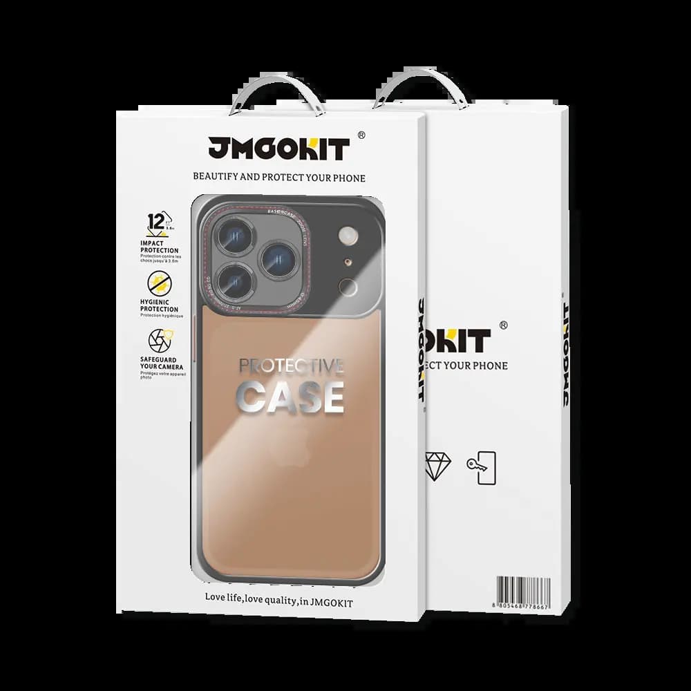 Coque de Protection Canon Lens JMGOKIT pour Apple iPhone 17 Pro Noir - Vue 12