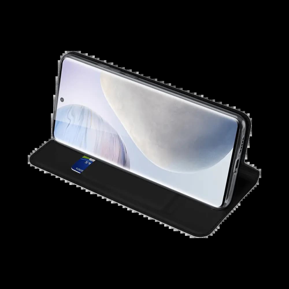 Housse folio Vivo X60 Pro porte-carte – Dux Ducis Skin Pro Noir - Vue 16