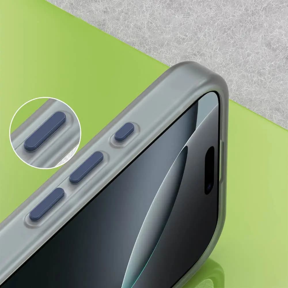 Coque MagSafe bi-matière – iPhone 16 Pro Max – PROTECT MF-006 Bleu Marine - Vue 7