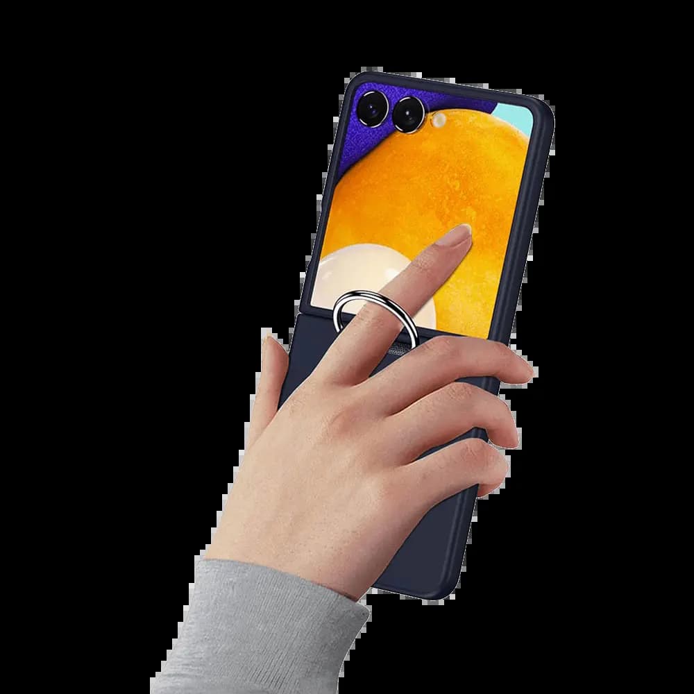 Coque de Protection avec Anneau Z-FL2 Samsung Galaxy Z Flip 7 5G Bleu - Vue 3