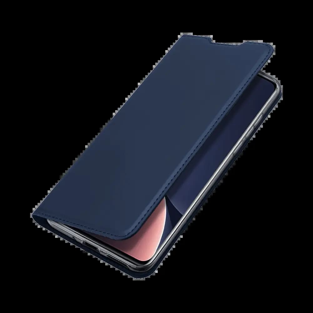 Housse folio Xiaomi 12 Pro porte-carte – Dux Ducis Skin Pro Bleu - Vue 5