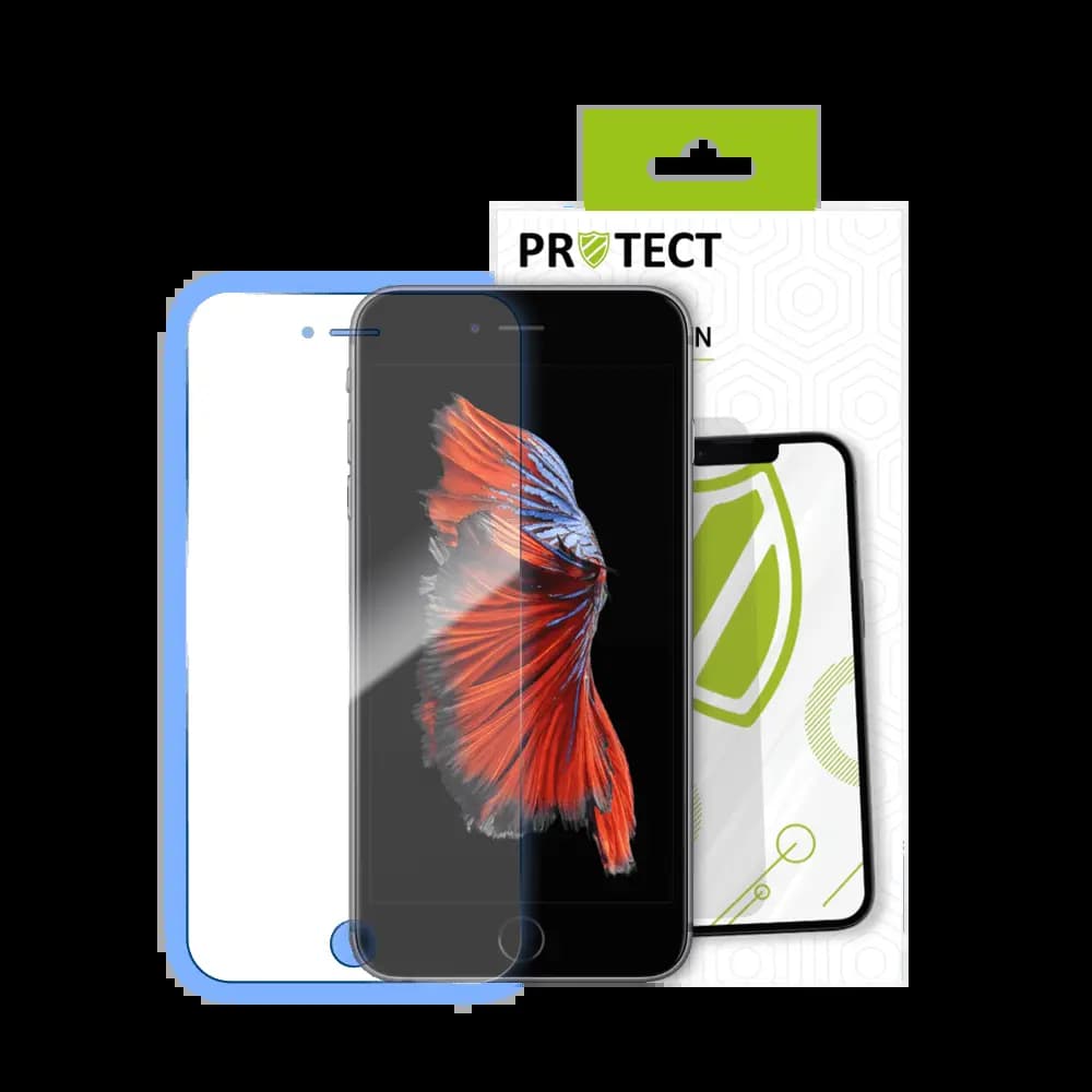 Verre trempé iPhone 6 / 6S / 7 / 8 / SE (2nd Gen) / SE (3e Gen) – protection écran 9H – PROTECT Transparent - Vue 16