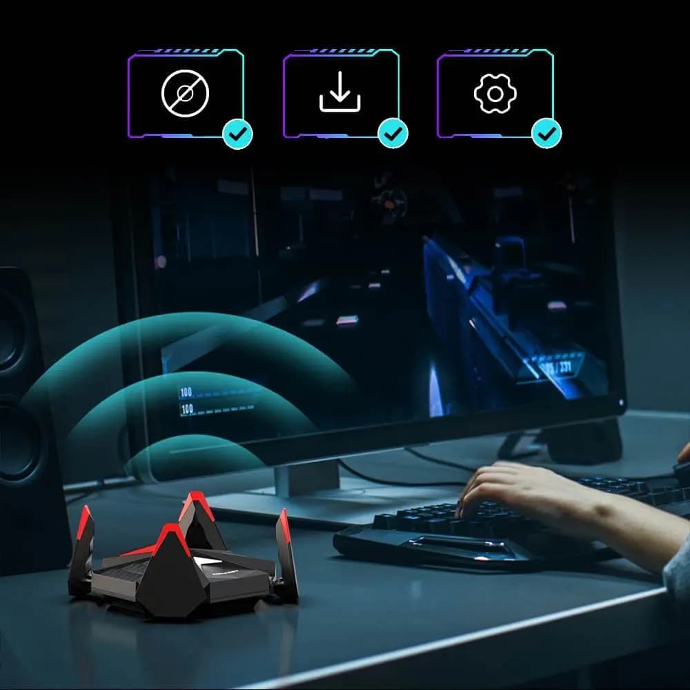 Adaptateur WiFi 6 USB AX5400 (5374 Mbps) - tri-bande - Comfast CF-977AX - Vue 8