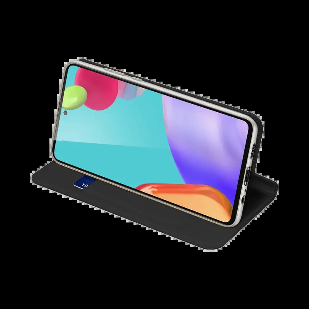 Housse folio Samsung Galaxy A52 / A52s porte-carte – Dux Ducis Skin Pro Noir - Vue 5