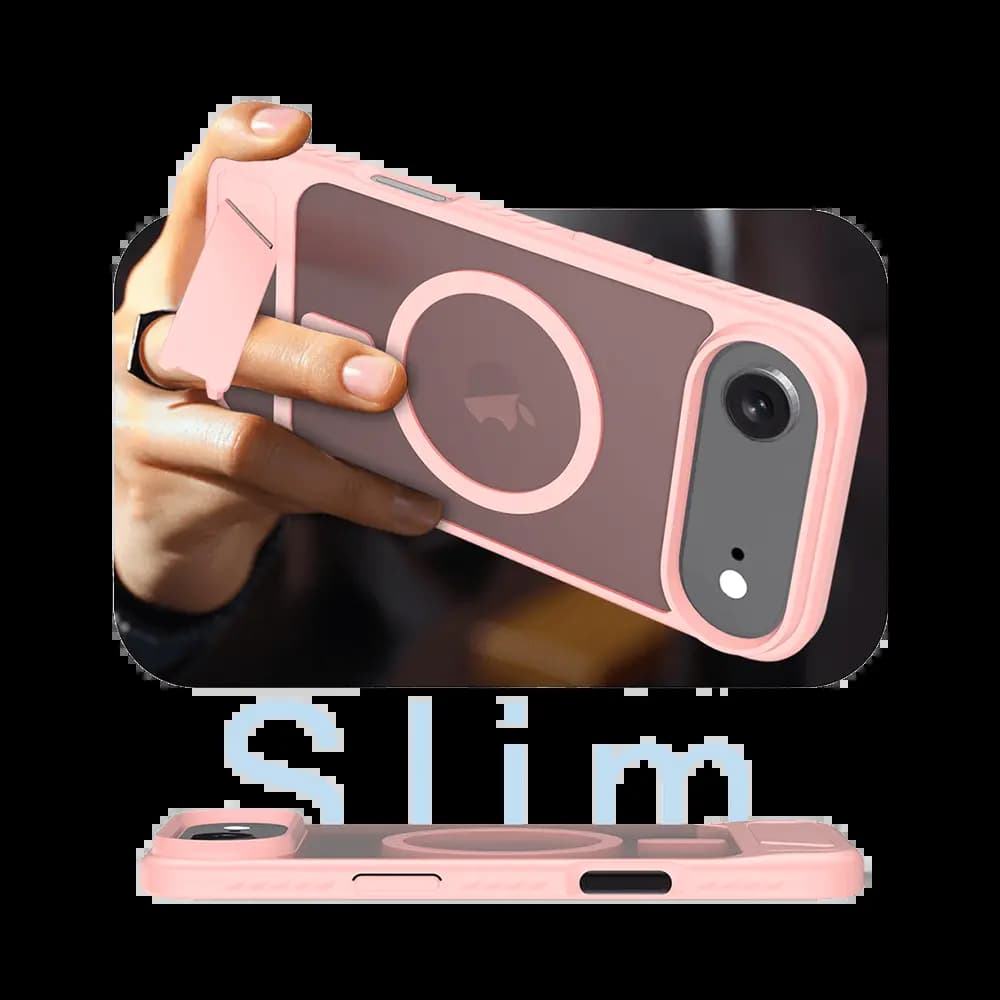 Coque de protection MagSafe avec support – Apple iPhone Air – PROTECT IF014 Rose  - Vue 5