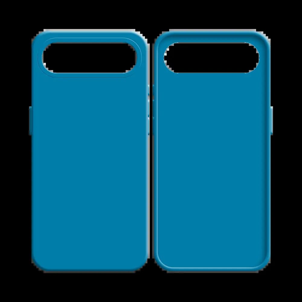 Coque silicone iPhone Air - Bleu Ciel - Vue 8