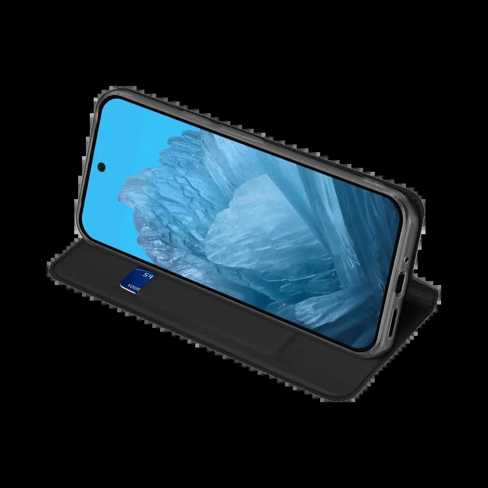 Housse folio Google Pixel 9 Pro XL porte-carte – Dux Ducis Skin Pro Noir - Vue 7