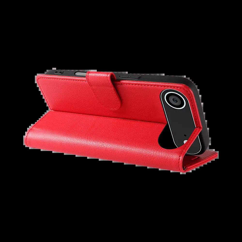 Housse folio anti-RFID iPhone Air – PROTECT IP011 Rouge - Vue 5