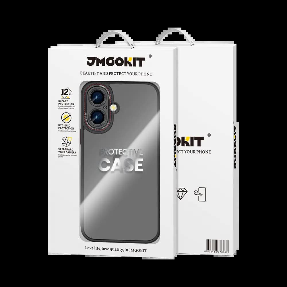 Coque de Protection Canon Lens JMGOKIT pour Apple iPhone 17 Noir - Vue 18