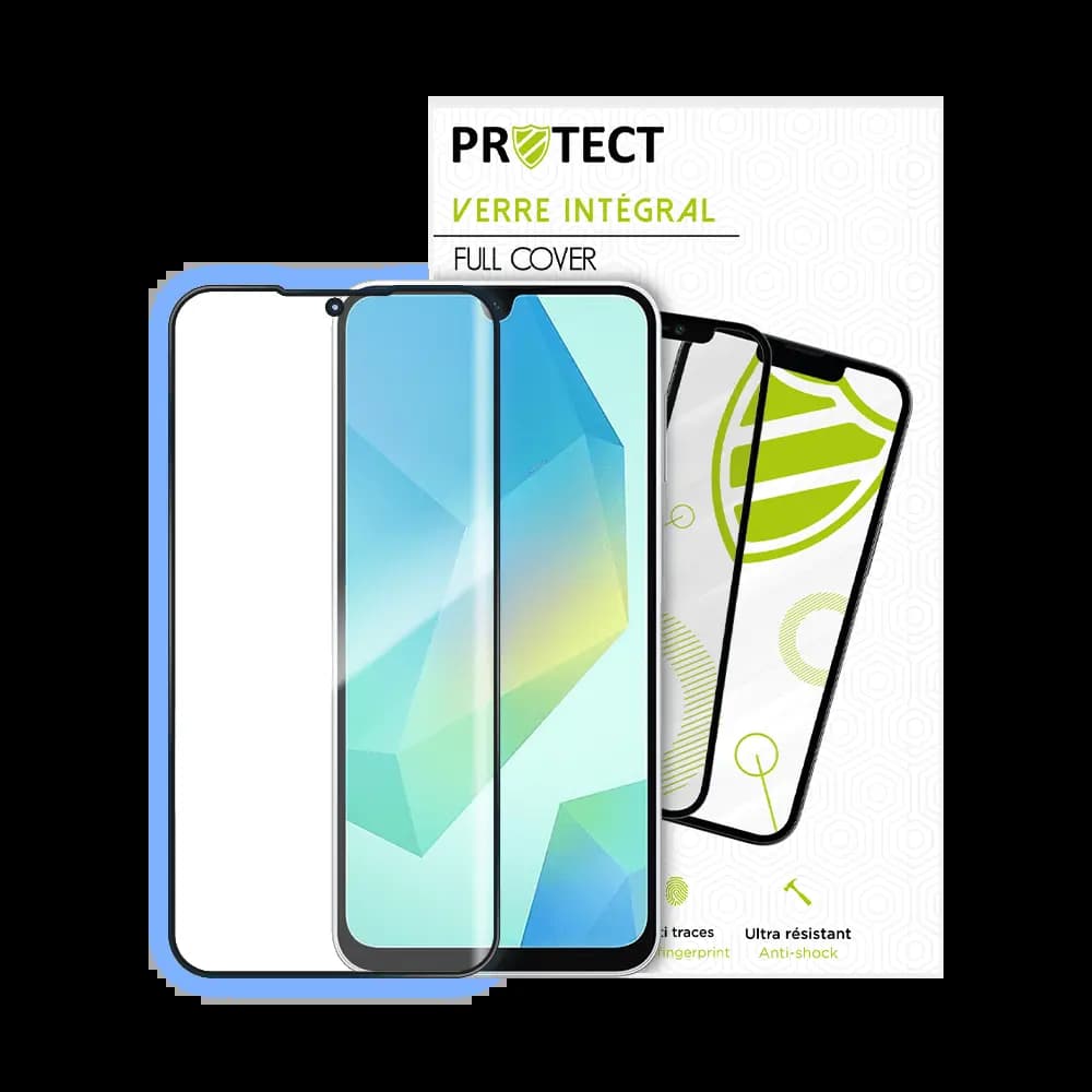 Verre trempé intégral 5D 9H – protection écran compatible Samsung Galaxy A16 5G / A16 4G – PROTECT Noir - Vue 16