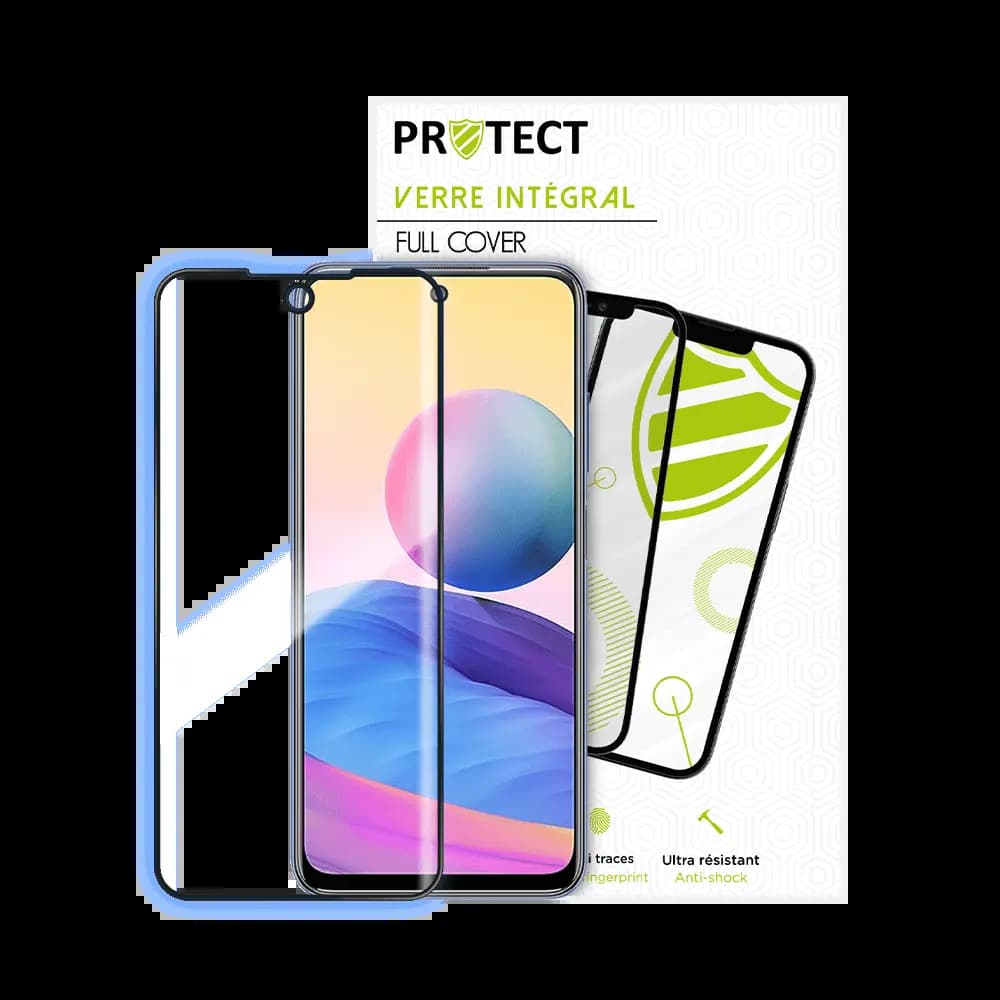 Verre trempé intégral Xiaomi Redmi Note 10 5G – protection écran 5D 9H – PROTECT Noir - Vue 24