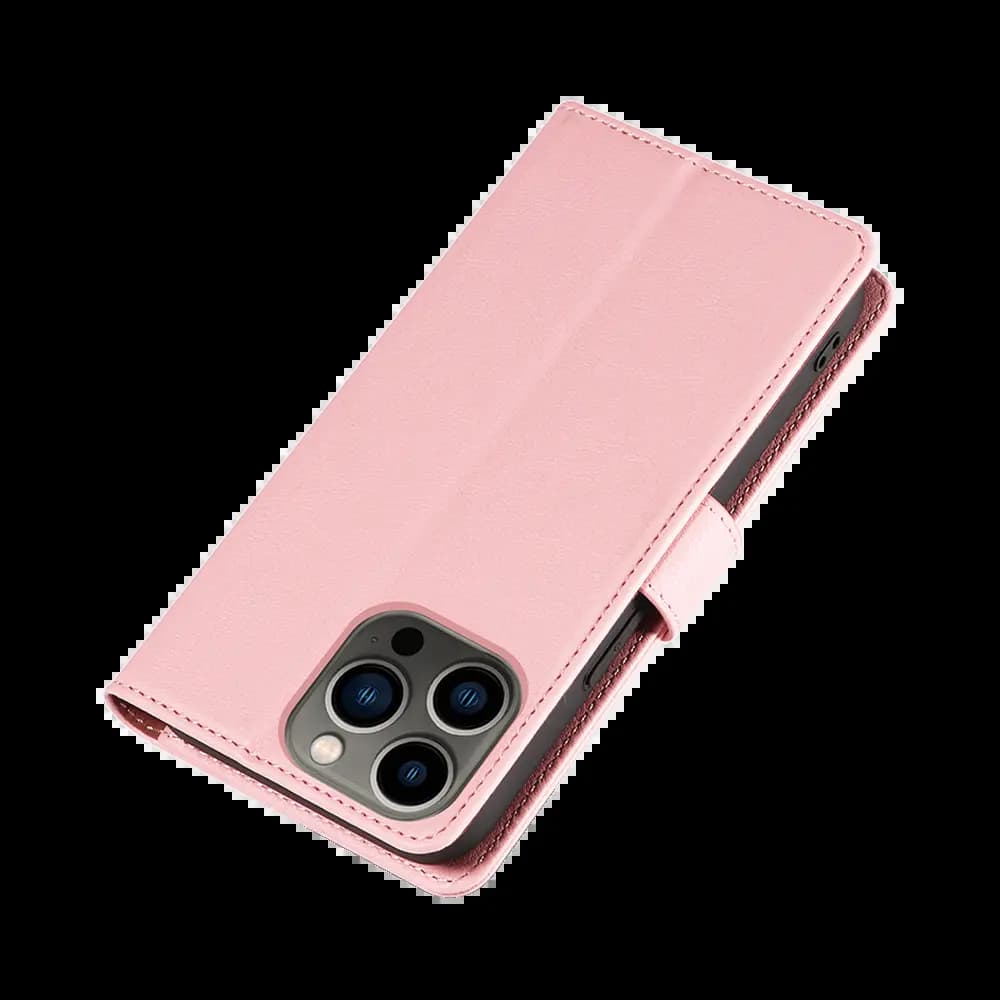 Housse folio anti-RFID iPhone 12 Pro Max – PROTECT IP011 Rose - Vue 36