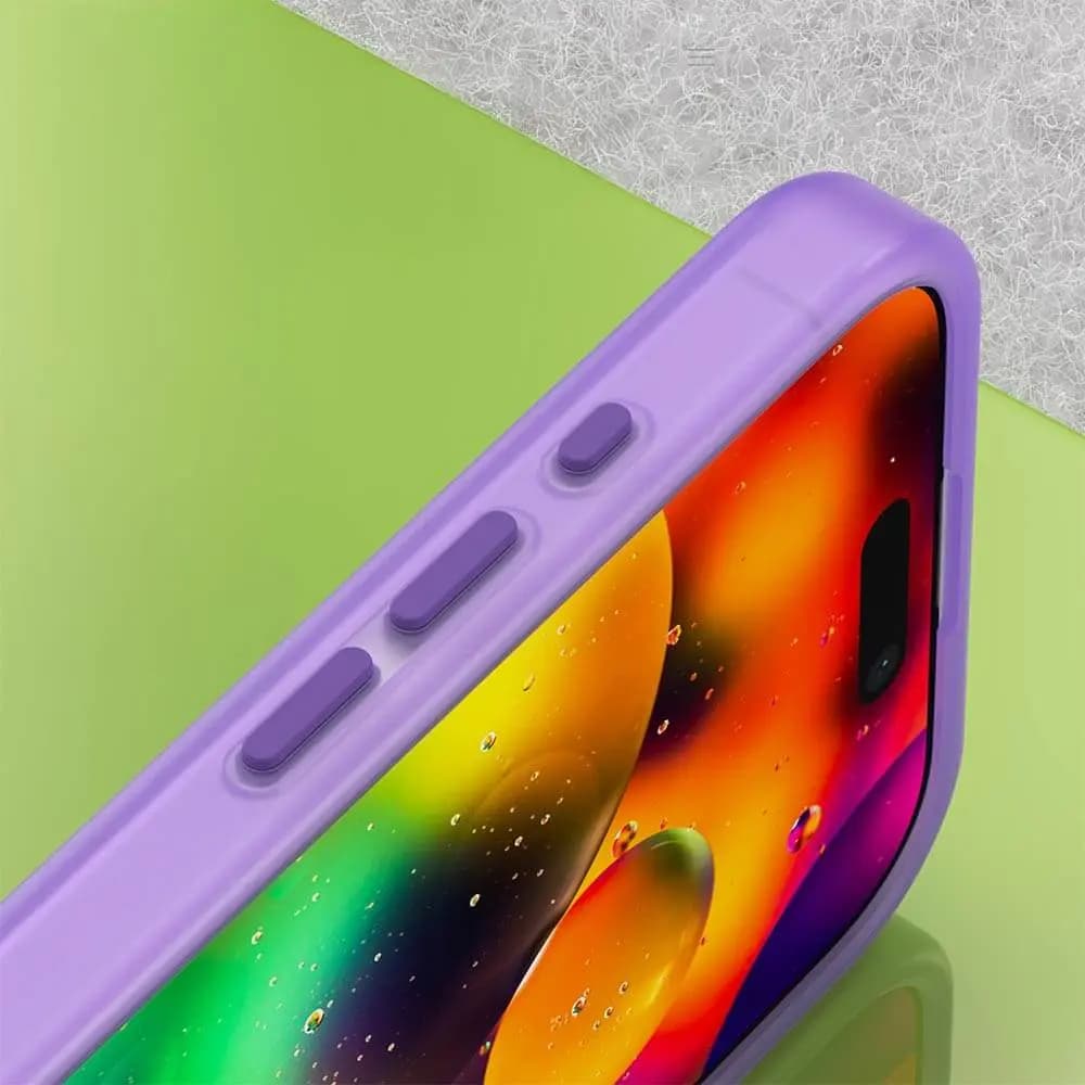 Coque MagSafe bi-matière – iPhone 17 – PROTECT MF-006 Violet Foncé - Vue 9