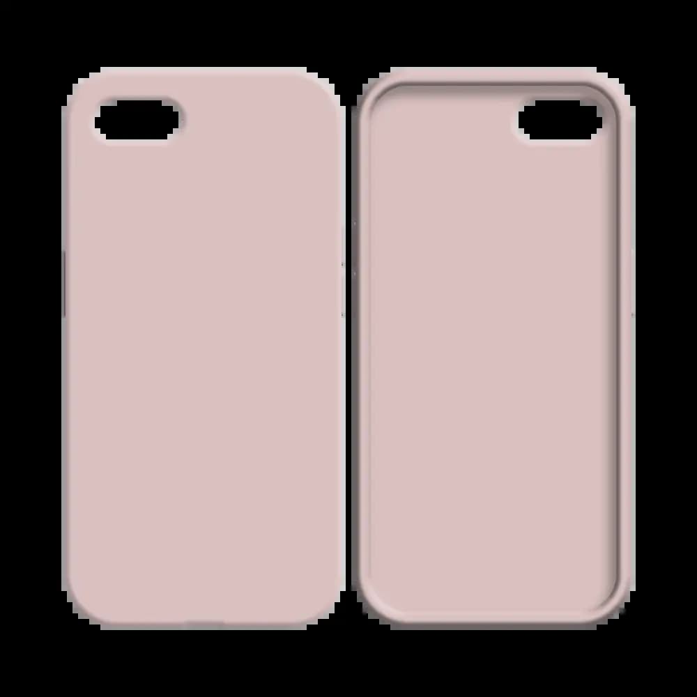 Coque silicone iPhone 7 / 8 / SE - Rose Gold - Vue 8