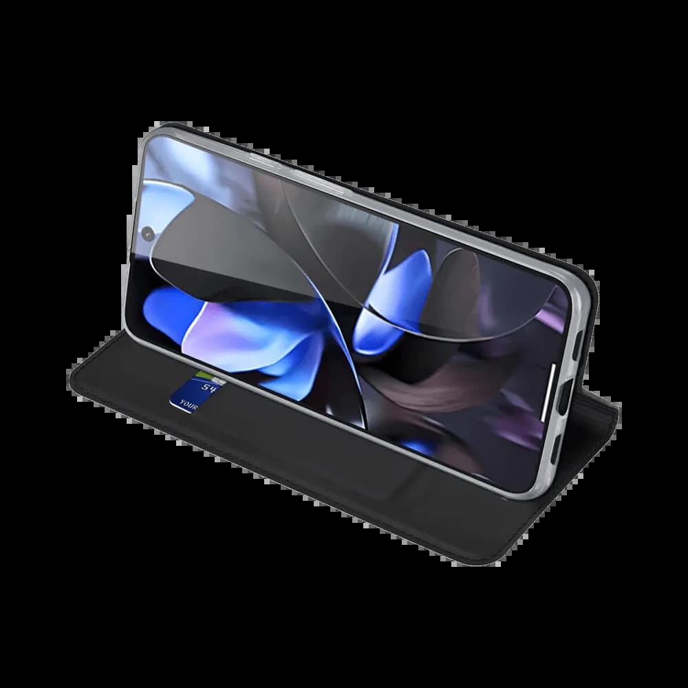 Housse folio Google Pixel 10 / 10 Pro porte-carte – Dux Ducis Skin Pro Bleu - Vue 10