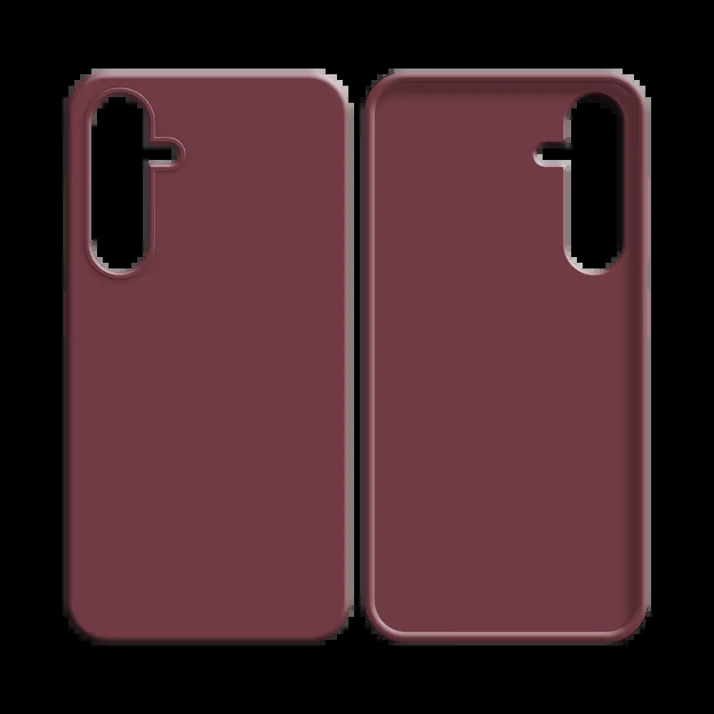 Coque silicone Samsung Galaxy A16 - Bordeaux - Vue 8