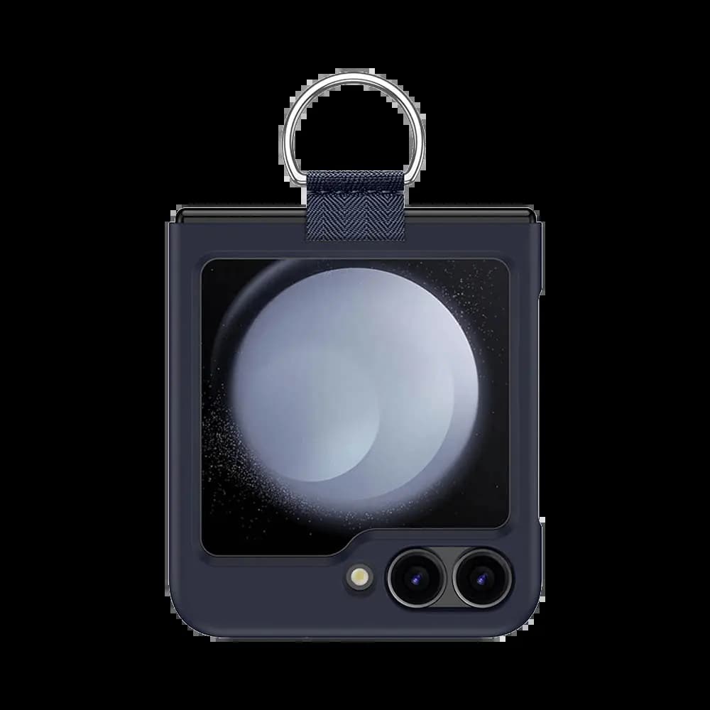 Coque de Protection avec Anneau Z-FL2 Samsung Galaxy Z Flip 6 5G Bleu - Vue 5