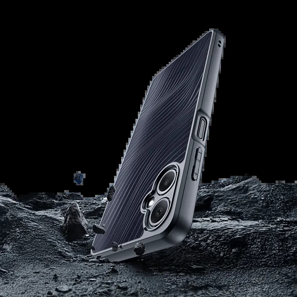 Coque anti-chocs finition mate – Samsung Galaxy A06 – Dux Ducis Aimo Noir - Vue 16