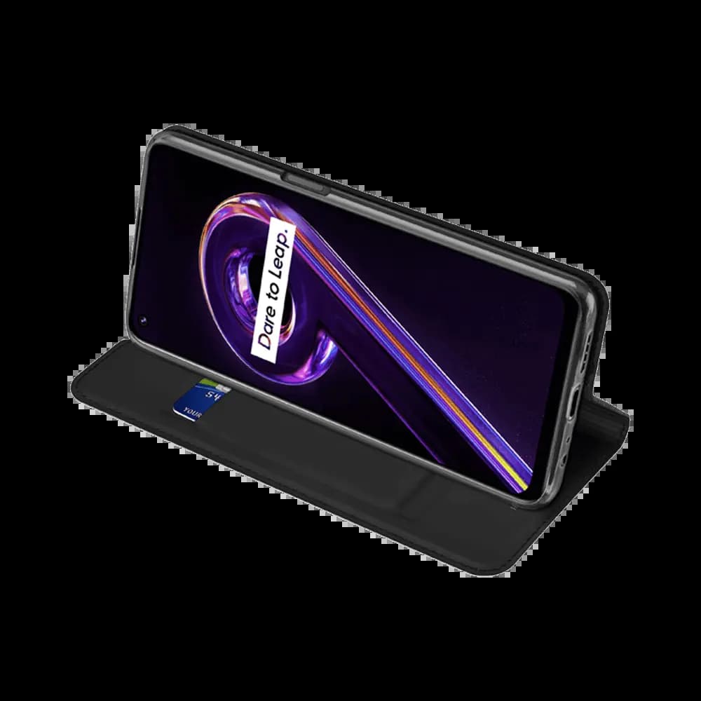 Housse folio Realme 9 Pro+ / 9 porte-carte – Dux Ducis Skin Pro Noir - Vue 16