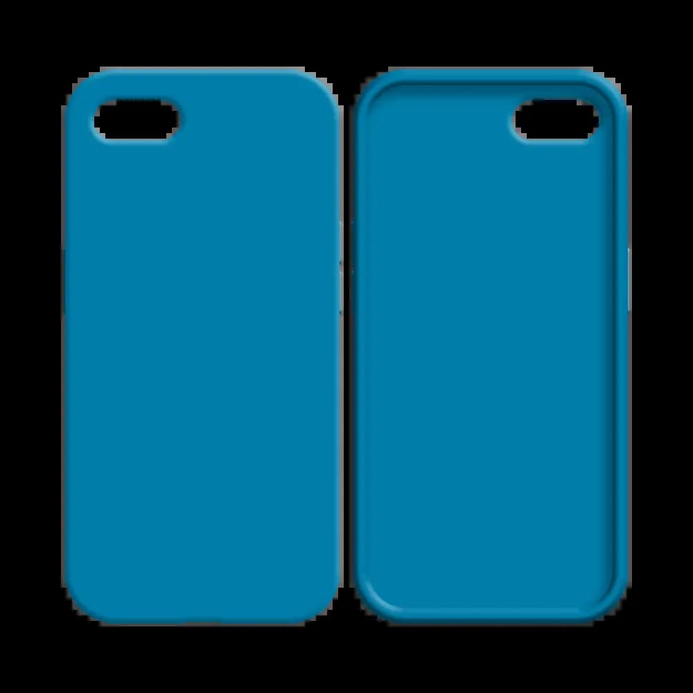 Coque silicone iPhone 7 / 8 / SE - Bleu Ciel - Vue 8