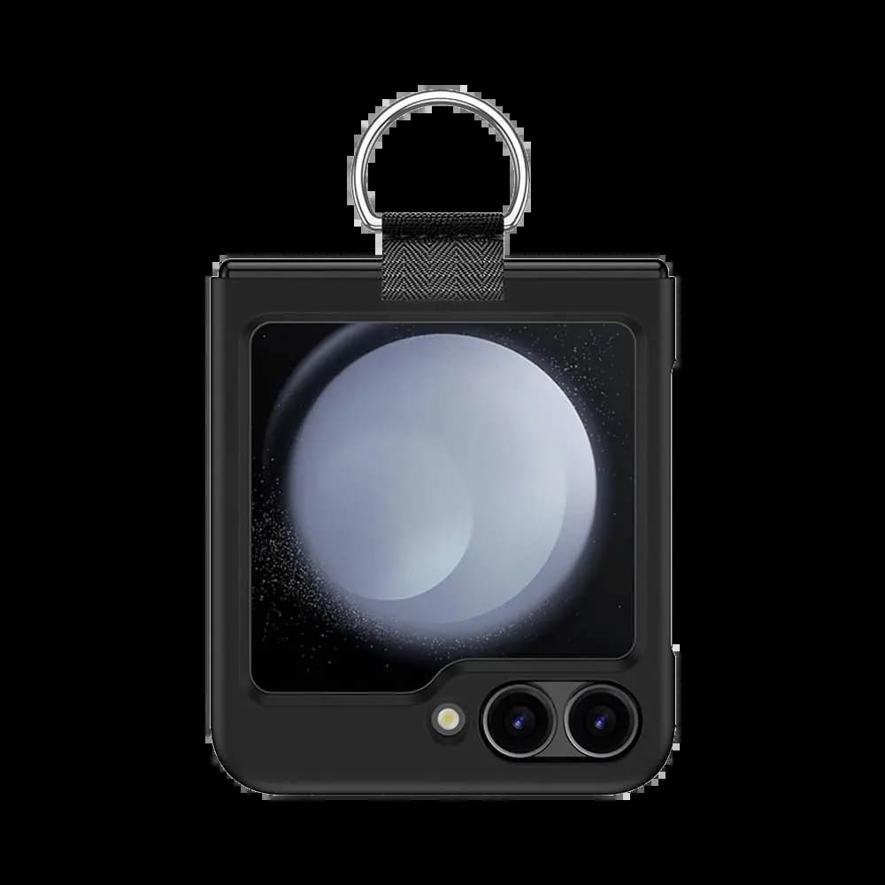 Coque de Protection avec Anneau Z-FL2 Samsung Galaxy Z Flip 6 5G Noir - Vue 5