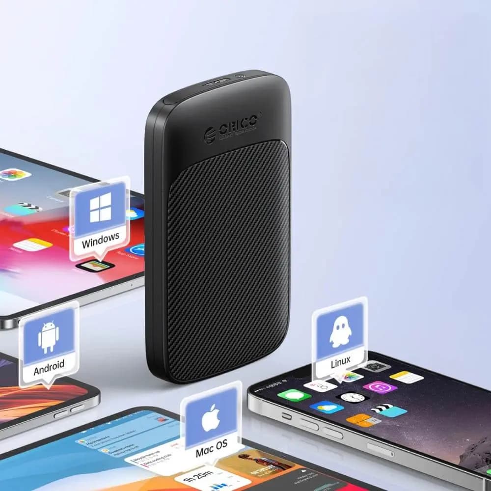 Boitier disque dur externe Orico SSD 2.5" SATA vers USB 3.0 - Noir - Vue 11