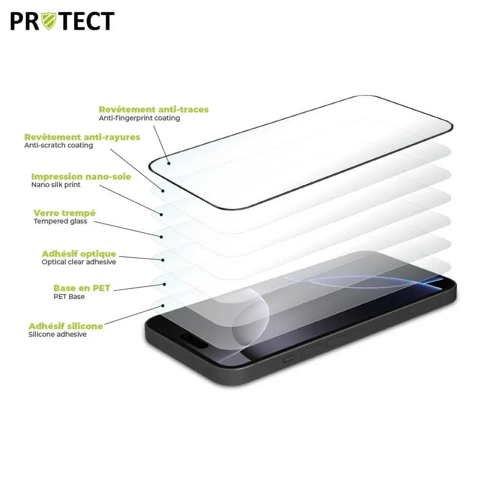Verre trempé Samsung Galaxy A36 5G / A56 5G - protection écran 9H - PROTECT Transparent - Vue 5
