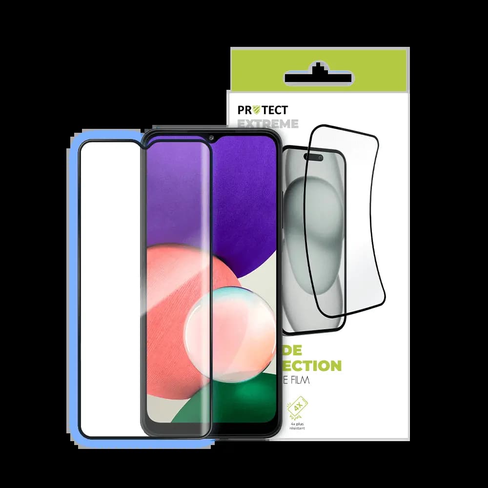 Film de protection extrême 7H – Samsung Galaxy A22 5G – PROTECT Transparent - Vue 30