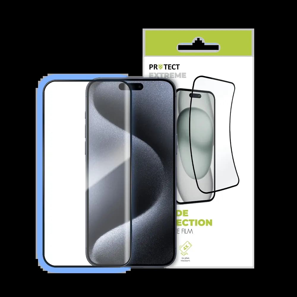Film de protection extrême 7H – Apple iPhone 15 Pro – PROTECT Transparent - Vue 30