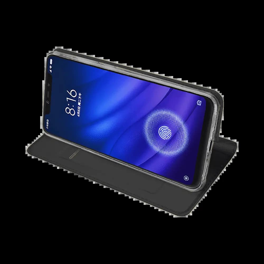 Housse folio Xiaomi Mi 8 Pro porte-carte – Dux Ducis Skin Pro Noir - Vue 16
