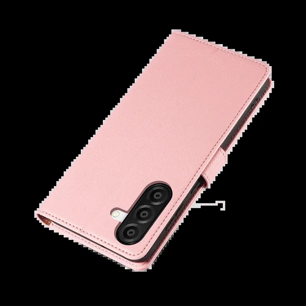 Housse folio anti-RFID Samsung Galaxy A37 5G – PROTECT IP011 Rose - Vue 48