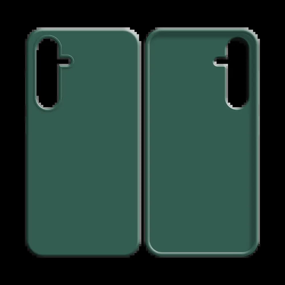 Coque silicone Samsung Galaxy A16 - Vert Foncé - Vue 8