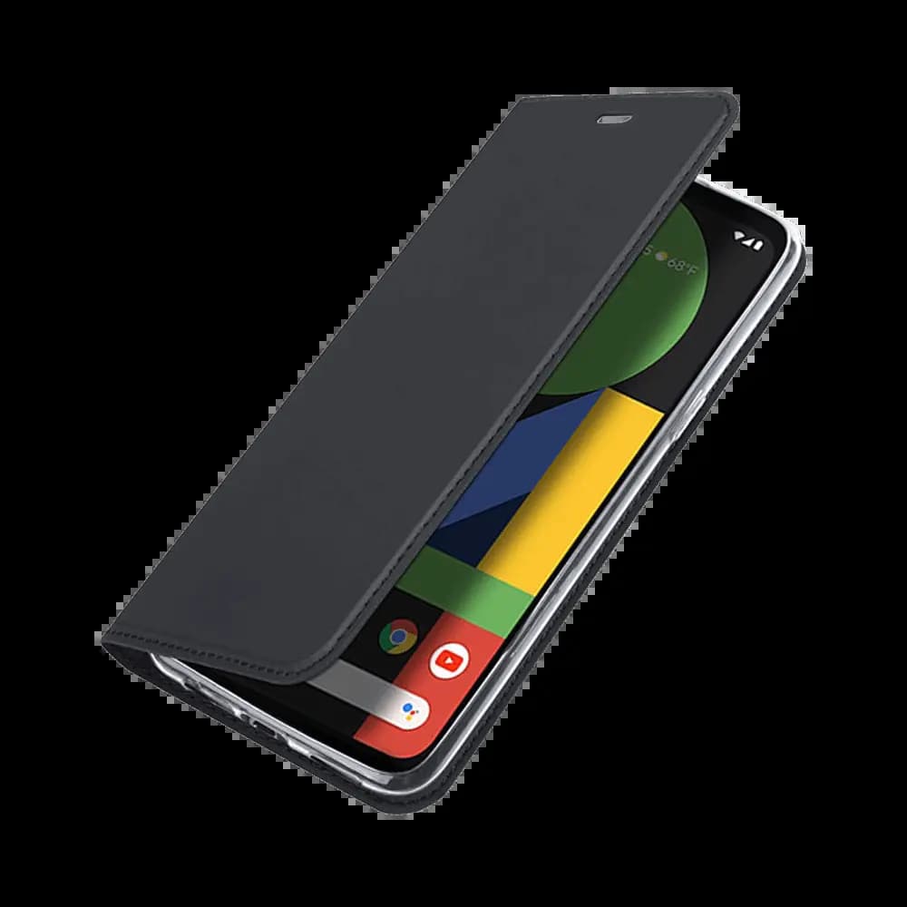 Housse folio Google Pixel 4 XL porte-carte – Dux Ducis Skin Pro Noir - Vue 5