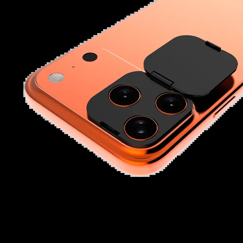 Protection lentille caméra iPhone 17 Pro Max - Noir - Vue 24