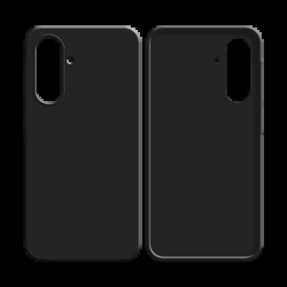 Coque silicone Samsung Galaxy A36 5G / A56 5G - Noir - Vue 8