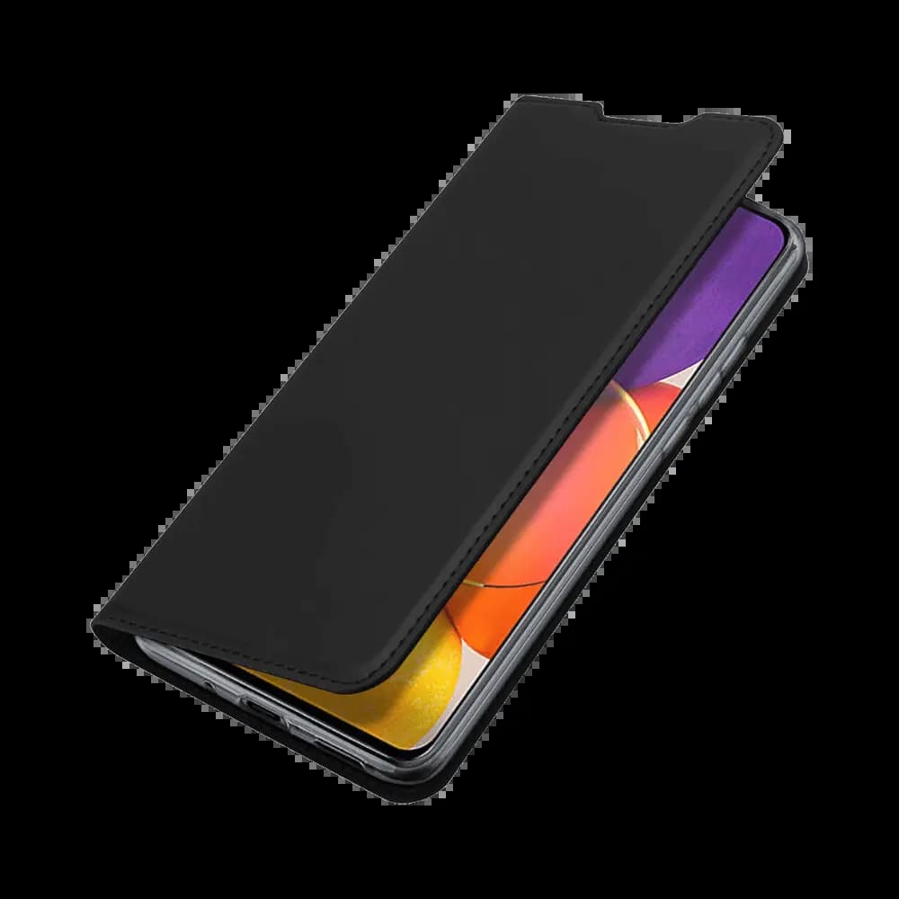 Housse folio Samsung Galaxy A82 5G porte-carte – Dux Ducis Skin Pro Noir - Vue 16