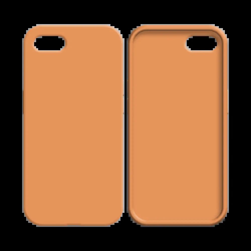 Coque silicone iPhone 7 / 8 / SE - Corail - Vue 8